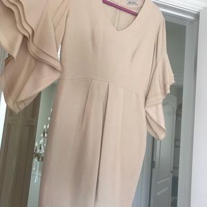 Balizza Italian designer dress with bell sleeves